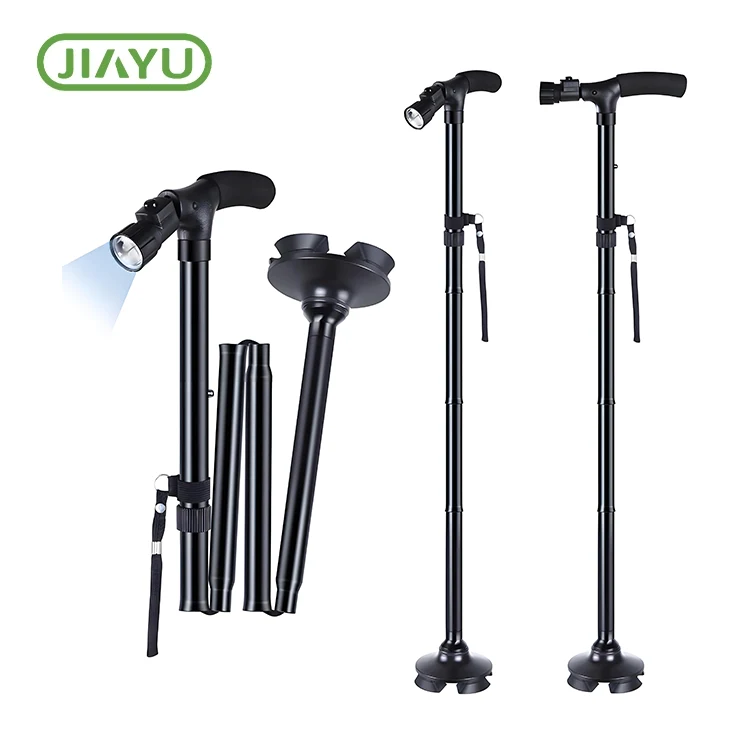 Aluminium Ambulans Cane cum DUXERIT lux